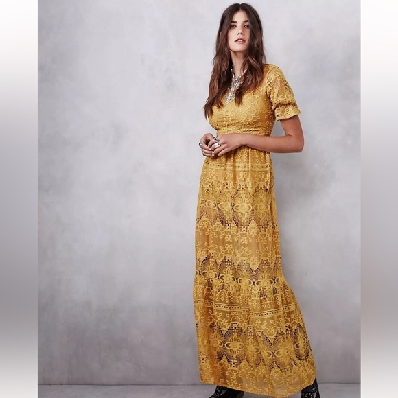 For Love and Lemons Siena Maxi Dress - Picture 2 of 10